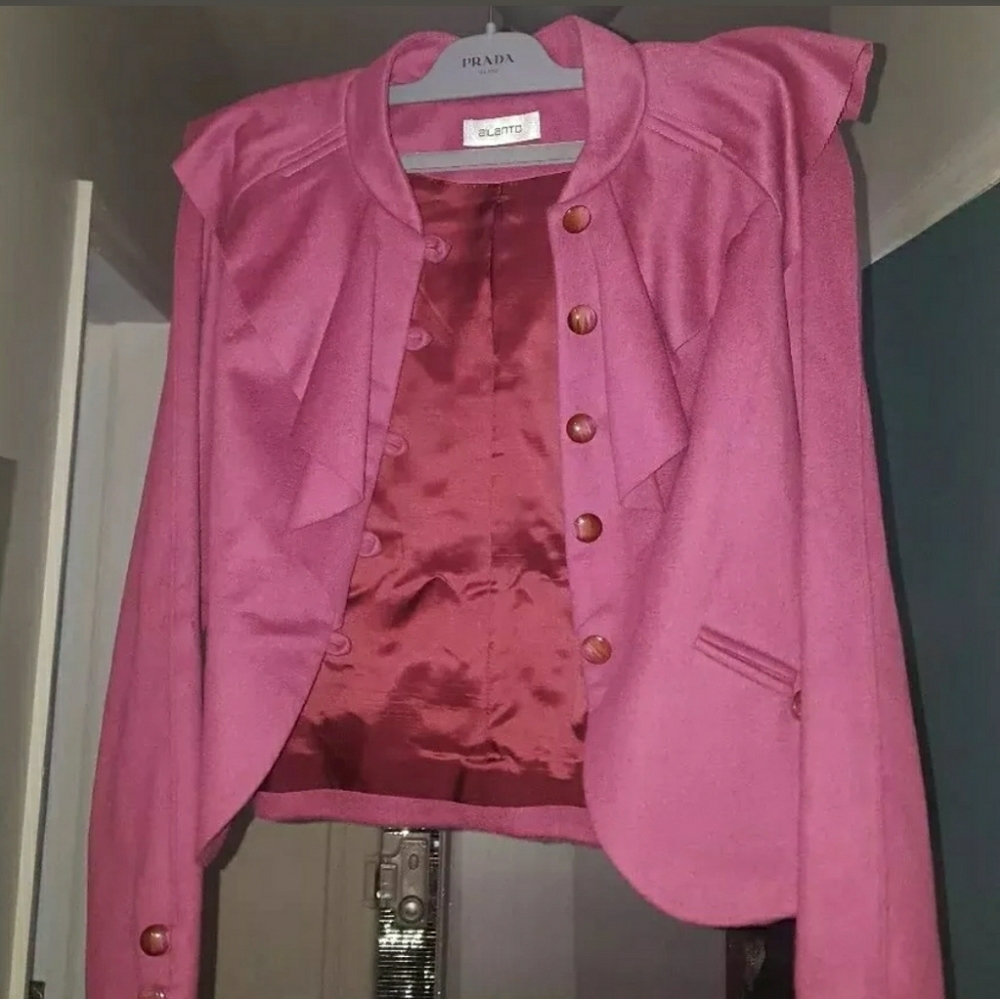 New Ailanto wool jacket pink color Small